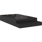  Okvir kreveta za pohranu Crni hrast Konstruirano drvo 120 x 190 cm | shoptok.hr
