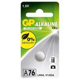 Alkalna gumbna baterija LR44 A76F 1.5V kos