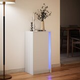  Komoda s LED svjetlima bijela 42,5x34x85 cm konstruirano drvo | shoptok.hr