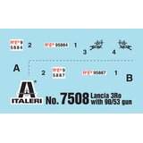 Italeri 1:72 autocannon 3ro with 9 maketa borbeno vozilo i vojnici | shoptok.hr
