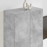 TV zidni ormar Zidne Betonski sivi 59,5 x 31 x 80 cm | shoptok.hr