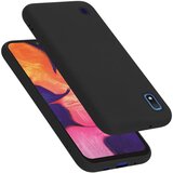 Cadorabo Case, združljiv s Samsungom v tekoči črni barvi - zaščitni pokrov iz fleksibilnega silikona TPU, (20591371) Cene