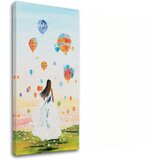  Naslikana slika na platnu ŽENSKA 1-delna YOBATLN008E1 | Shoptok.si