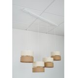  Brilagi - Visilica na sajli ROYAL YUTE 4xE27/15W/230V bež/krem/bela | Eponuda.com