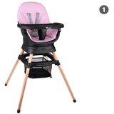  Višenamjenska 6-u-1 okretna stolica za hranjenje za djecu ZA5659 | shoptok.hr