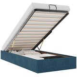  Okvir za krevet bez madraca tamnoplavi 80x200 cm baršunasti | shoptok.hr