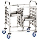 Hendi Dvojni transportni voziček za kontejnerje 12 x GN 1/1 - 810569, (21387834) | Shoptok.si