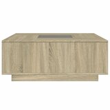  Stolić s beskonačnim LED svjetlima boja hrasta 100x100x40 cm | shoptok.hr