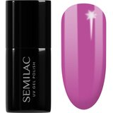 Semilac UV Hybrid Pastelowe Neony gel lak za nohte z uporabo UV/LED lučke odtenek 601 Neon Pink Punch 7 ml | Shoptok.si
