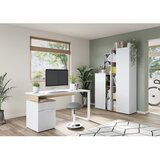 Germania Radni stol s bijelom pločom stola 61x140 cm Hasselt – | shoptok.hr