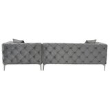 Atelier Del Sofa Ugaona garnitura Como Eco, 270x180x72 cm, Antracit | Eponuda.ba
