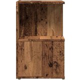 vidaXL Noćni ormarić staro drvo 35x35x55 cm konstruirano drvo | shoptok.hr