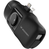 Wozinsky MINI POWERBANK 5000MAH 15W ZA LIGHTNING USB-C ZA APPLE WATCH ČRNA, (22068703) Cene