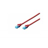 Digitus DK-1512-050/R patchcord kabl 5e U/UTP CCA 5m crveni Cene