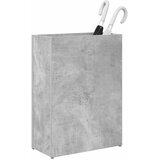  Stalak za kišobran s pohranom Betonski sivi 40 x 20 x 55,5 cm | shoptok.hr
