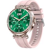 INF Pametna ura z merilnikom srčnega utripa, nadzorom spanja, števcem korakov Pink, (21236380) | Shoptok.si