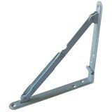 STABILIT Zložljiva konzola (400 x 400 x 29 mm, Nosilnost: 80 kg, Bele barve) | Shoptok.si