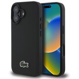 Lacoste magsafe maska za iphone 16 woven logo black ( LCHMP16SPVCK )