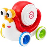  Interactive Snail Riding Drum Musical Educational Red | Shoptok.si