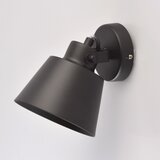  Brilagi - Zidno reflektorsko svetlo TECHNO 1xE27/60W/230V crna | Eponuda.com