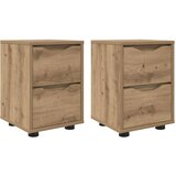  Noćni ormarići 2 pcs Umjetnički hrast 30,5 x 30 x 43 cm | shoptok.hr
