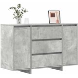  Kreveta Betonski sivi 120 x 41 x 75 cm Konstruirano drvo | shoptok.hr