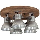  Stropna svjetiljka 25 W vintage srebrna 50 x 50 x 25 cm E27 | shoptok.hr