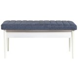 Woody Fashion vina 1048 - 1 - dark blue, white whitedark blue bench Cene