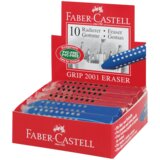 Faber-Castell gumica za brisanje Grip 2001 187101 (Crvena/Plava) Crvena/Plava 10 kom