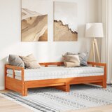  Dnevni krevet na razvlačenje s madracima 90x190 cm od borovine | Eponuda.com