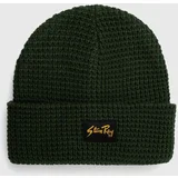 Stan Ray Kapa WAFFLE KNIT BEANIE boja: zelena, AW2317307