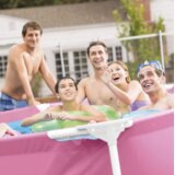 Intex Pink Metal Frame Bazen 244x76 cm | shoptok.hr