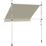 Tenda na ručno uvlačenje 250 cm krem | shoptok.hr