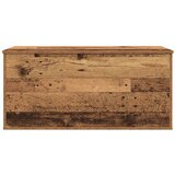  Kutija za spremanje s pohranom Staro drvo 100 x 42 x 46 cm | Eponuda.com