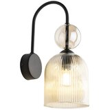  Zidno svetlo SOPHIA 1xE14/10W/230V crno/dimljeno bež | Eponuda.com