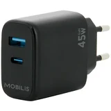 Mobilis 001363 mobile device charger Universal Black AC Auto