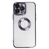  futrola circle metalik za iphone 13 pro (6.1) svetlo ljubicasta Cene