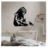 Opviq Zidna dekoracija Banksy Metal 07, 54x72 cm, 1,5 mm, Crna | Eponuda.ba