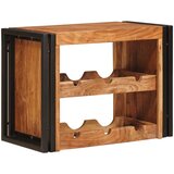  Stalak za vino Smeđa 60 x 45 x 33 cm Čvrsto drvo akacije | shoptok.hr