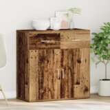 vidaXL Ormarić / Komoda Staro drvo 79 x 38 x 80 cm Konstruirano drvo | shoptok.hr