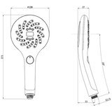 STIL ručica tuša led 3 funkcije (P192) | shoptok.hr