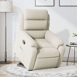  Naslonjač na podizanje krem baršunasti | shoptok.hr