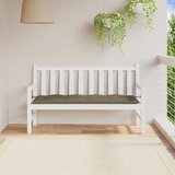  Jastuk za vrtnu klupu prošarano smeđesivi 150x50x7cm od tkanine | shoptok.hr