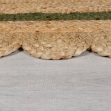 Flair Rugs Temno zelena/naravna ročno tkana preproga iz jute 120x170 cm Grace Green – | Shoptok.si