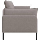 SOFA za dvije osobe Sivosmeđa 188 x 81 x 89 cm Tkanina Slike