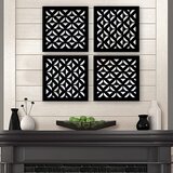 Wallity Set ogledala SYH15088400394, crna | Eponuda.ba