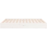  Okvir za krevet masivno drvo bijeli 120x190 cm mali bračni | shoptok.hr