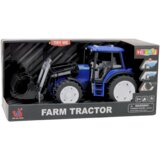 Traktor za igru sa žlicom-hvataljkom 1:18 - plavi | shoptok.hr