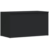 Furnova Skrinja za shranjevanje črna 84x42x46 cm konstruiran les, (21955914) | Shoptok.si