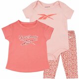 Reebok set za bebe devojcice tri dela/ rozi animal | ePonuda.com